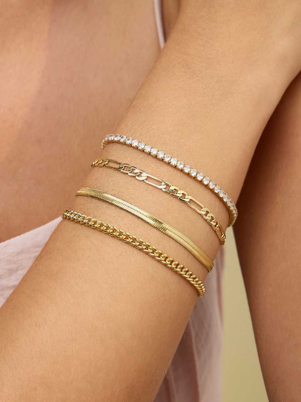CZ Tennis Bracelet | Finish & Length Options