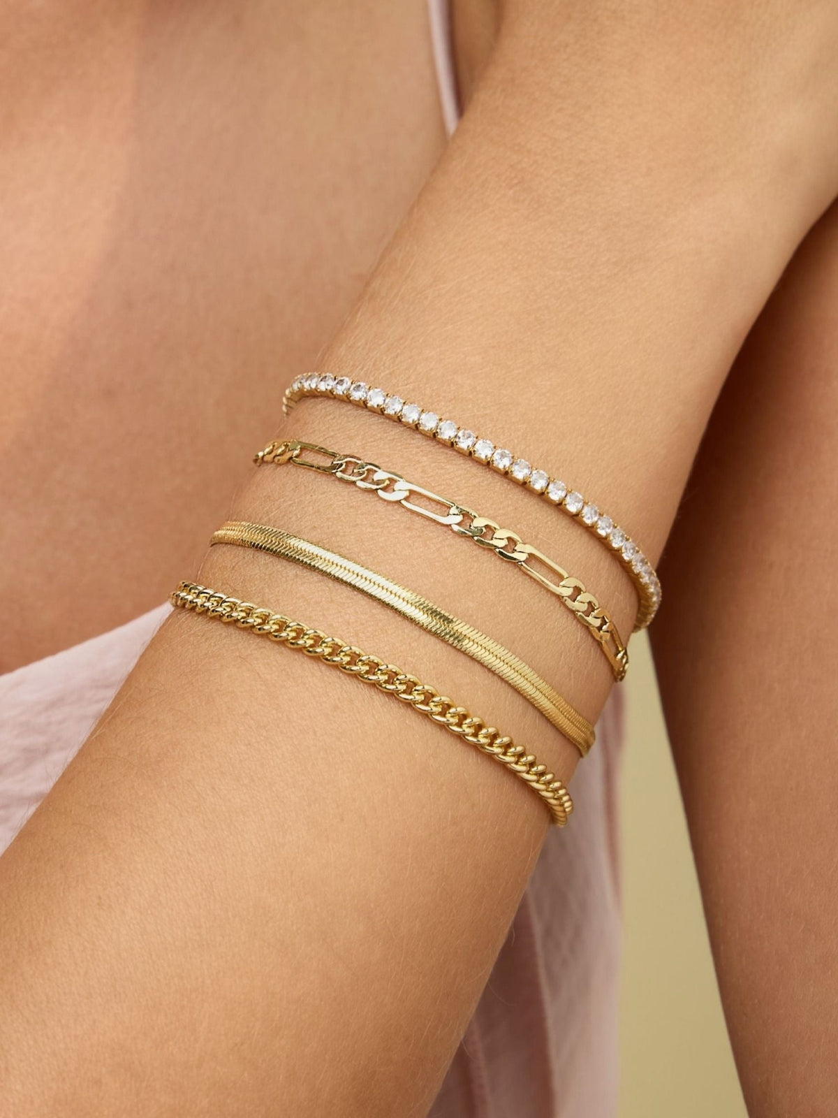 CZ Tennis Bracelet | Finish & Length Options