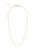 Adjustable box chain necklace