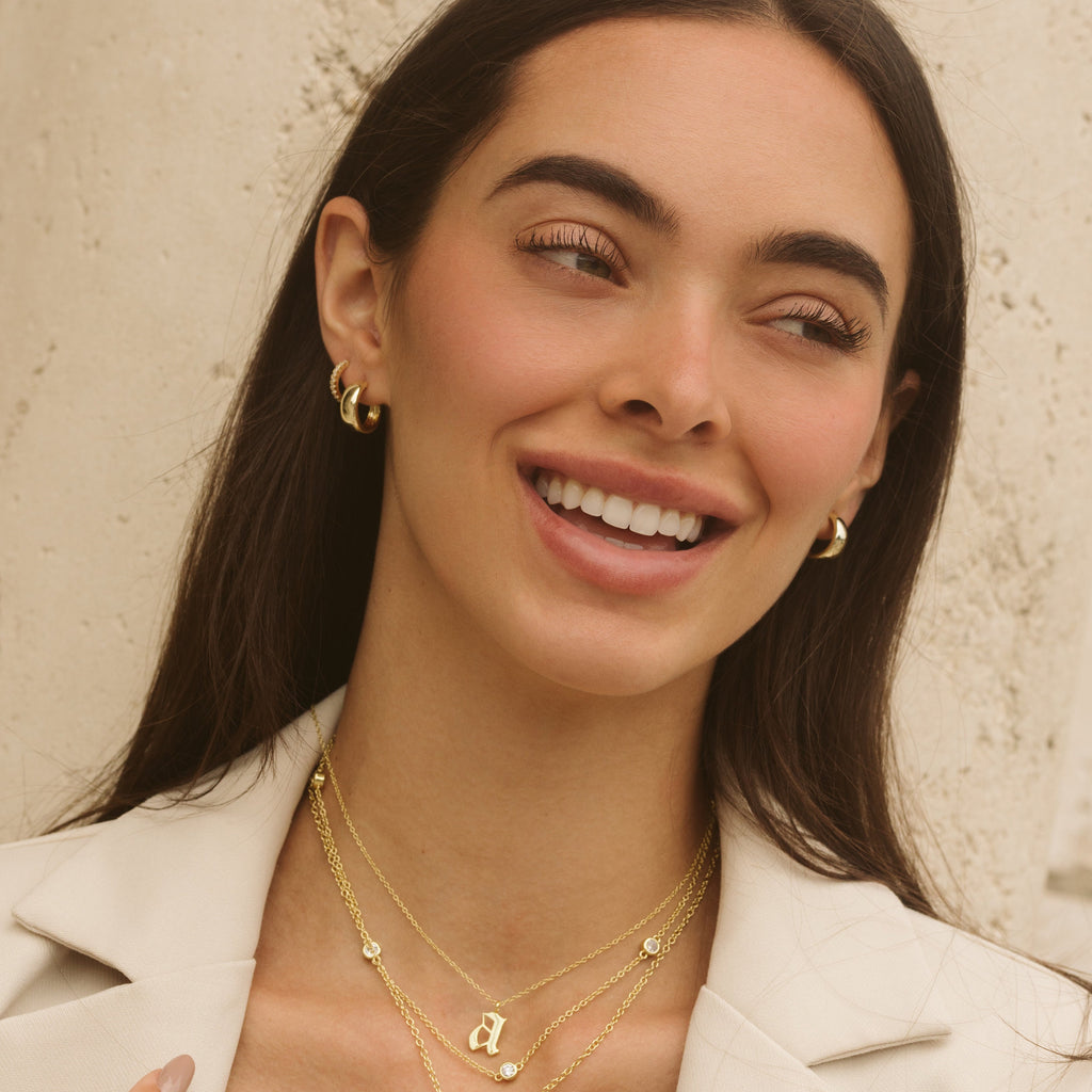 Dome Hoop Earrings