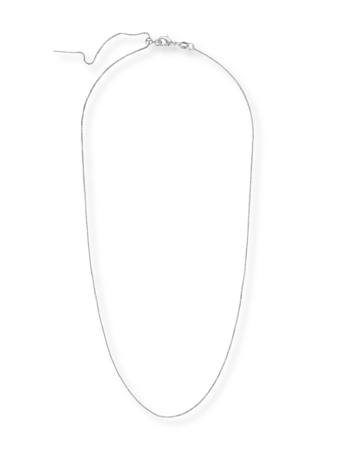 Adjustable Box Chain Necklace