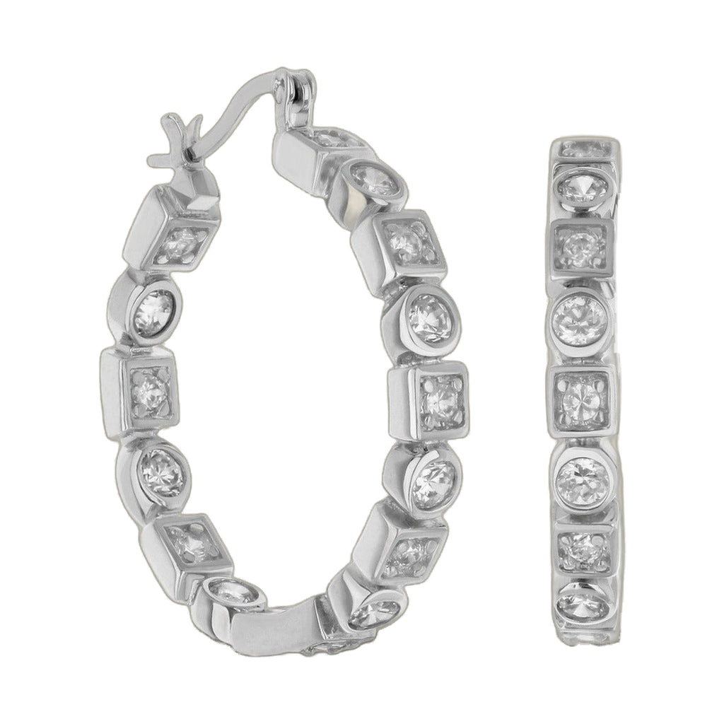 Sterling Silver Hoop Earrings
