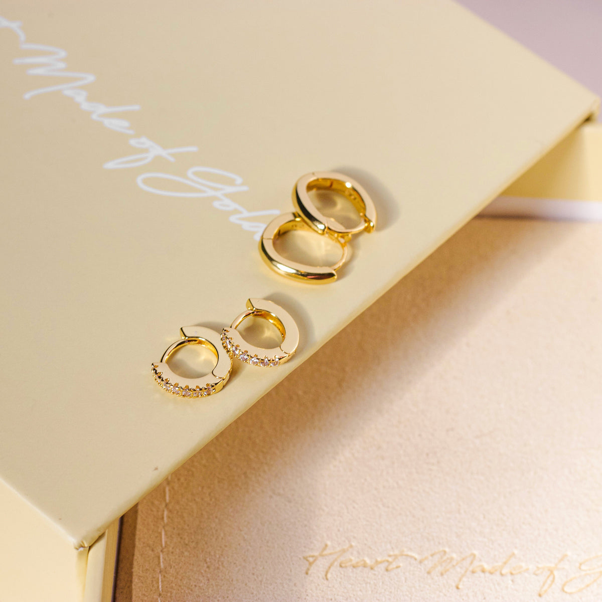 Huggie Hoop Stack Set