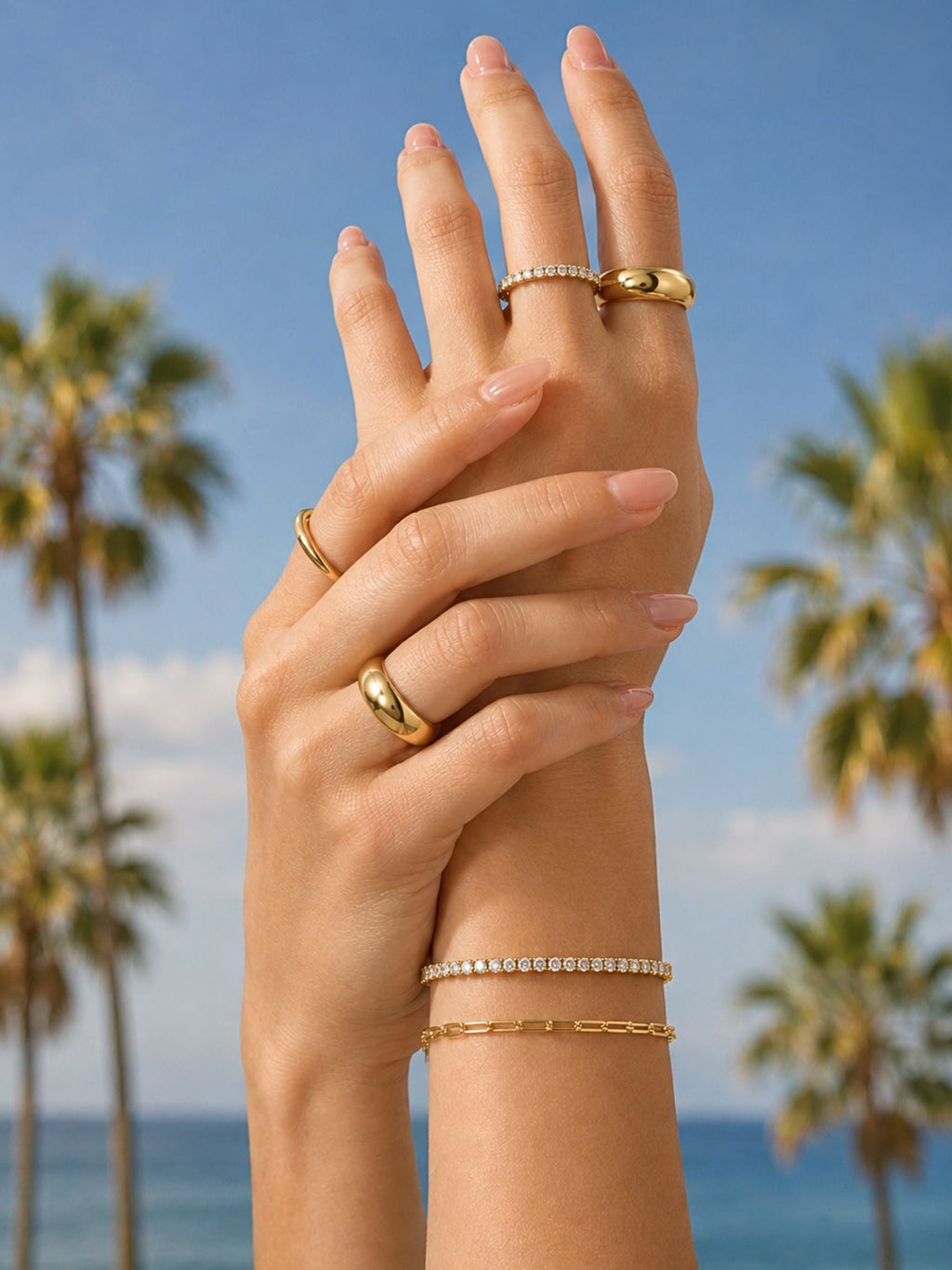 CZ Tennis Bracelet | Finish & Length Options
