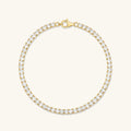 Cubic zirconia tennis bracelet